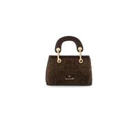 Braccialini Beth Strass Borsa a mano dalle piccole dimensioni che unisce eleganza e luminosità in una silhouette capiente e sofisticata. Realizzata in un morbido materiale effetto suede dalla mano
