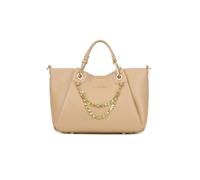 Braccialini Amy Borsa a mano di medie dimensioni con doppi manici e tracolla logata, removibile e regolabile, pensata per accompagnare con eleganza ogni momento della giornata. Il design pulito e