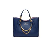 Braccialini Amy Borsa a mano di medie dimensioni con doppi manici e tracolla logata, removibile e regolabile, pensata per accompagnare con eleganza ogni momento della giornata. Il design pulito e