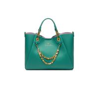 Braccialini Amy Borsa a mano di medie dimensioni con doppi manici e tracolla logata, removibile e regolabile, pensata per accompagnare con eleganza ogni momento della giornata. Il design pulito e