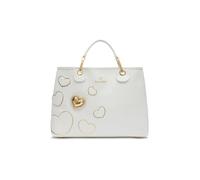 Braccialini Borsa a Mano Donna Beth Patch Pochette Bianco