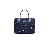 Braccialini Borsa a Mano Donna Beth Strass Media in Nylon con Applicazioni