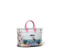 Braccialini Borsa a mano 'Thalassa' blu pastello / giallo / rosa / nero Donna Braccialini One Size blu pastello / giallo / rosa / nero