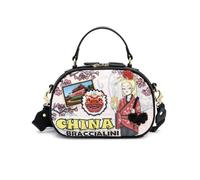 Braccialini - Borsa a mano/tracolla in ecopelle rosa - - Bags - Donna - Rosa - ONE SIZE