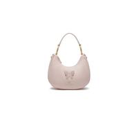 Braccialini Amy Bijoux Borsa hobo in similpelle di colore rosa di medie dimensioni, dalla forma a mezzaluna con un solo manico, si distingue per il dettaglio a farfalla tono su tono impreziosito da