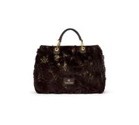Braccialini Borsa Donna firmata Mano Beth Fur in Eco-Pelliccia