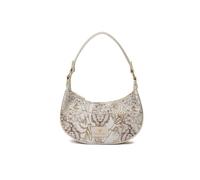 Braccialini Borsa Donna Jacquard Mezzaluna in Tessuto Ricamato e Similpelle