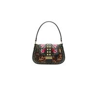 Braccialini - Borsa hobo in simil pelle con patta e dettaglio animalier Rock