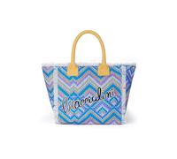 Braccialini Borsa Tote Donna Firmata Summer con Tracolla Tricot