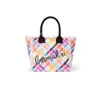 Braccialini Borsa Tote Donna Firmata Summer con Tracolla Tartan