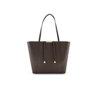 Braccialini Double La shopper che unisce eleganza e versatilità in un solo gesto. Linee pulite, silhouette essenziale e una raffinata tonalità cipria si combinano con un interno a pois dal carattere