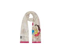 Braccialini - Foulard donna in poliestere effetto seta con stampa Porky pig e Pe