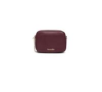Braccialini Jinny Leather Borsa a tracolla in pelle di colore platino dalla linea compatta e minimalista. Con una tracolla regolabile con catena che aggiunge un tocco raffinato. Dotata di zip con