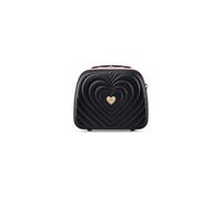 Braccialini Matelassé Compatto, raffinato e straordinariamente pratico, il beauty case Braccialini oro conquista con il suo design sofisticato e la texture a rilievo a forma di cuore, che dona volume,