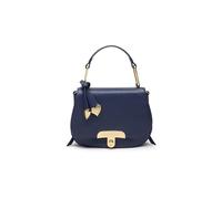 Braccialini Michelle Borsa a mano in morbida pelle con stampa leopardata, dal design compatto e sofisticato. La forma arrotondata con patta frontale è impreziosita da una chiusura girello dorata con