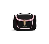 Braccialini Milly Compatto, leggero e grintoso: questo beauty mini in nylon unisce funzionalità e stile in un formato pratico da portare sempre con te. Il design nero è valorizzato dal pannello