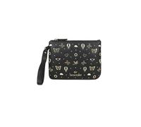 Braccialini Milly Pochette in similpelle e tessuto perfetta come bag-in-bag per organizzare la tua borsa o come clutch da polso per un look serale essenziale e ricercato.