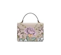 Braccialini Penelope Borsa a mano in pelle con manico superiore e tracolla removibile e regolabile, che ne permette la doppia portabilità. Il design elegante è arricchito da una raffinata stampa