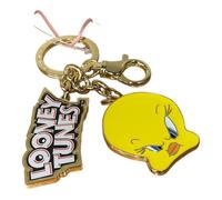 BRACCIALINI PORTACHIAVI AD ANELLO con 1 CIONDOLO Looney Tunes Titti LTKEY08