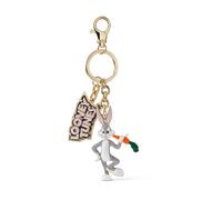 Braccialini Keyring Looney Tunes Portachiavi creato per la linea “Looney Tunes” con accessorio metallico smaltato “Bugs Bunny” e tag metallico “Looney Tunes”.