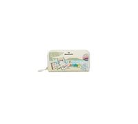 Braccialini Allround Portafoglio modello zip around arricchito da una vivace stampa che racconta una delle avventure dei nostri divertenti pets con dettagli colorati. Tasca interna con zip per le