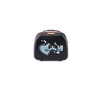 Braccialini Puppies Compatto, raffinato e incredibilmente pratico, il beauty case Braccialini di colore nero si distingue per il suo design romantico e originale. È impreziosito da una dolce stampa