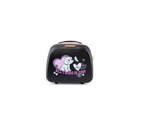 Braccialini Puppies Compatto, raffinato e incredibilmente pratico, il beauty case Braccialini di colore nero si distingue per il suo design romantico e originale. È impreziosito da una dolce stampa