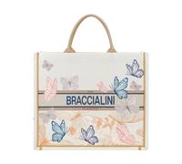 Braccialini - Queen Tote Butterfly - - Bags - Donna - Beige - ONE SIZE