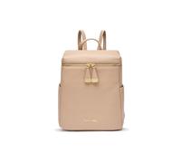 Braccialini Sara Questo zaino in pelle di colore taupe è l’accessorio ideale per accompagnarti in ogni momento della giornata. Dotato di una comoda chiusura con zip, due ampie tasche laterali e di