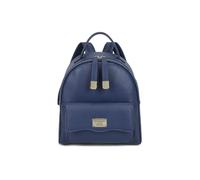 Braccialini Sara Zaino in pelle dal design compatto e moderno, ideale per l’uso quotidiano. Dotato di tasca frontale con pattina, doppia zip con tiralampo in pelle e placchetta logo dorata. Gli