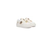 Braccialini Sneakers Donna Firmata Pelle con Accessori Gioiello