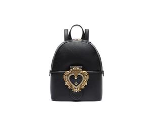 Braccialini Zaino Donna Baroque con Fibbia Cuore e Cristalli Applicati