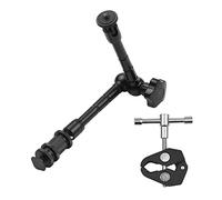 Braccio 29.5cm dell'acciaio inossidabile della lega di alluminio con 1/4" 3/8" larghezza massima 50mm del morsetto del supporto della scarpa fredda del filo