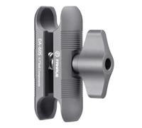 Braccio a doppia presa compatibile con sfera da 17 mm lega di alluminio