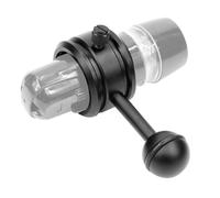 Braccio a Sfera per Immersioni | Lega di Alluminio Leggera | Morsetto a Giunto Sferico da Luce Subacquea | Per La Fotocamera Subacquea, Donne E Uomini, Adolescenti, Adulti, Esperti E Principianti