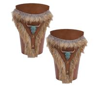 Braccio Bracer - Stecca da braccia, supporto per tendinite bicipite | paio di guardie in pelle artificiale, braccialetto per cosplay rinascimentale, accessorio per costume da cavaliere per gioco di