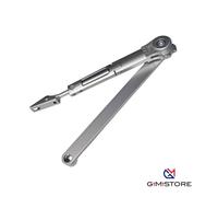 Braccio chiudiporta dcl141 assa abloy + fermo x dc140 Assa abloy Argento