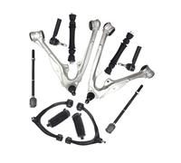 Braccio comando auto Compatibile Con Cadillac Per Escalade ESV EXT 2007 2008 2009 2010 2011 Kit Sospensione Braccio Controllo Anteriore Inferiore Superiore Sinistro Destro Braccio Controllo Forcella