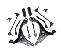 Braccio comando auto Compatibile Con Hyundai Per Elantra 2007 2008 2009 2010 2011 2012 Braccio Controllo Anteriore Inferiore Sinistro Destro Barra Stabilizzatrice Collegamento Finale Sospensione