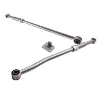 Braccio controllo sospensione Compatibile Con Nissan Per Patrol GU6 2001 2002 2003 2004 2005 2006 2007 2008 2009 2010 2011 2012-2016 2 Pezzi Barre Regolabili Anteriori E Posteriori Per Auto
