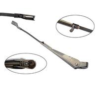 Braccio del tergicristallo regolabile a clip 14,8 mm curva a destra