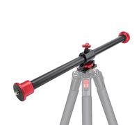 Braccio del Treppiede per Fotocamera, Braccio di Prolunga della Colonna Centrale Ruotabile a 360 Gradi in Lega di Alluminio Treppiede Barra Orizzontale Trasversale per Riprese Macro Dall'alto