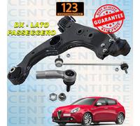 BRACCIO DESTRO ALFA ROMEO GIULIETTA + TESTINA STERZO + TIRANTE BARRA