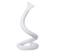 Braccio di aspirazione fumi industriale, tubo flessibile da 2" e 3" con cappuccio, regolabile a 360° for aspirazione in officina, saldatura e uso in laboratorio(Milk,75mm-80cm)