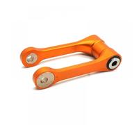 Braccio di assorbimento di ammortizzatore inferiore regolabile per ingranaggi motociclisti compatibile con CRF250 KX250F 450 2006 2008(Orange)