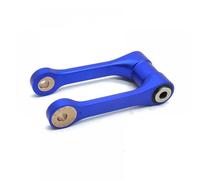 Braccio di assorbimento di ammortizzatore inferiore regolabile per ingranaggi motociclisti compatibile con CRF250 KX250F 450 2006 2008(Blue)
