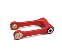 Braccio di assorbimento di ammortizzatore inferiore regolabile per ingranaggi motociclisti compatibile con CRF250 KX250F 450 2006 2008(Red)