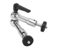 Braccio di Attrito Articolato Regolabile, compatibilità Universale con Vite da 1/4 di Pollice, Lavorazione di Precisione CNC per Monitor HD, Treppiedi (7 pollici)