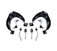Braccio di comando Compatibile Con Accord 2008 2009 2010 2011 2012 8 Pezzi Anteriore Superiore Braccio Di Controllo Tirante Barra Antirollio Kit Di Sospensione K620614 K620615 K90456 K90457