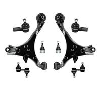 braccio di controllo Compatibile Con Civic 2001 2002 2003 2004 2005 Bracci Controllo Sospensione Anteriore Inferiore Giunti Sferici Bracci Controllo Tiranti Barra Stabilizzatrice Tiranti Esterni